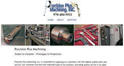 Desktop Screenshot of precisionplusmachining.com